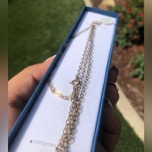 Sophisticated Sterling Silver Chain Necklace 925